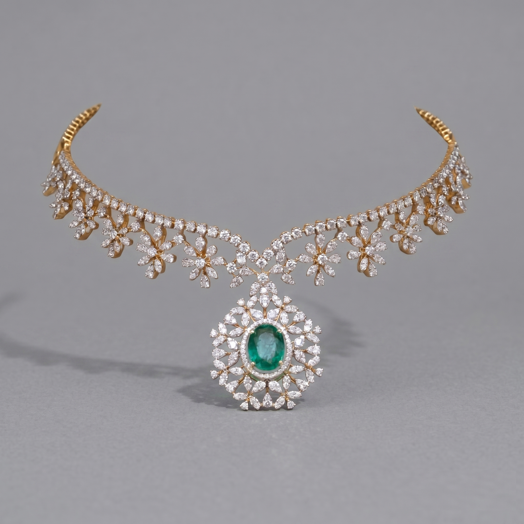 Traditional Labgrown Bridal Choker