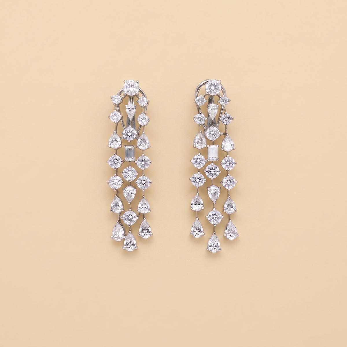 Statement Waterfall Earrings
