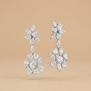 Labgrown Diamonds Abstract Shape Danglers