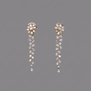 Labgrown All White Petite Cocktail Danglers