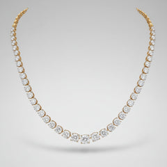 Classic Round Single line necklace