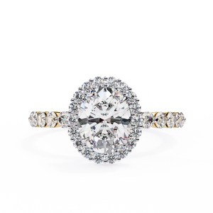 Solitaire Oval Sun Ring