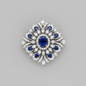 Bluefire Halo Pendant / Ring