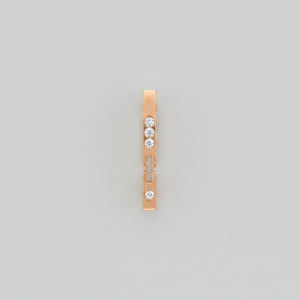 Elegant Gold & Diamond Tiepin