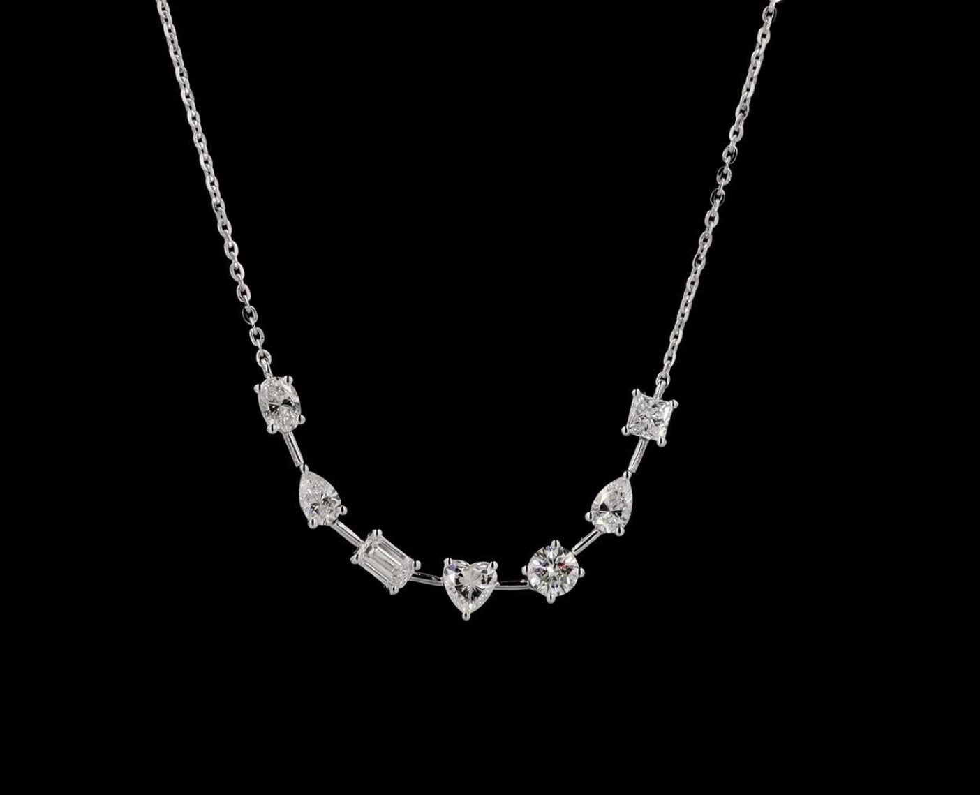 Mix Shape Sparkling Pendant