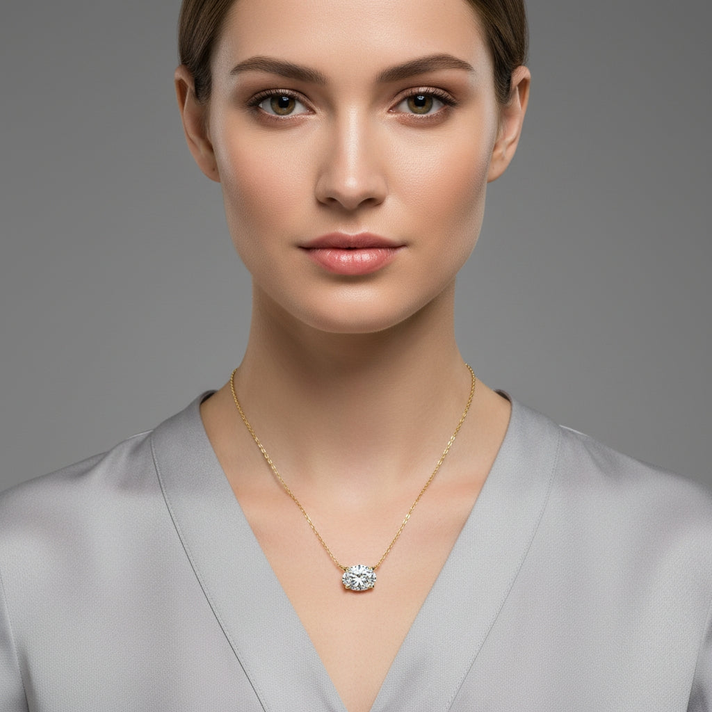 The Classic Oval pendant