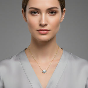 The Classic Oval pendant