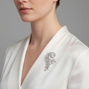 Crystal Bloom Brooch / Pendant
