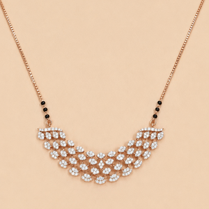 1ct Labgrown Diamond Everyday Mangalsutra