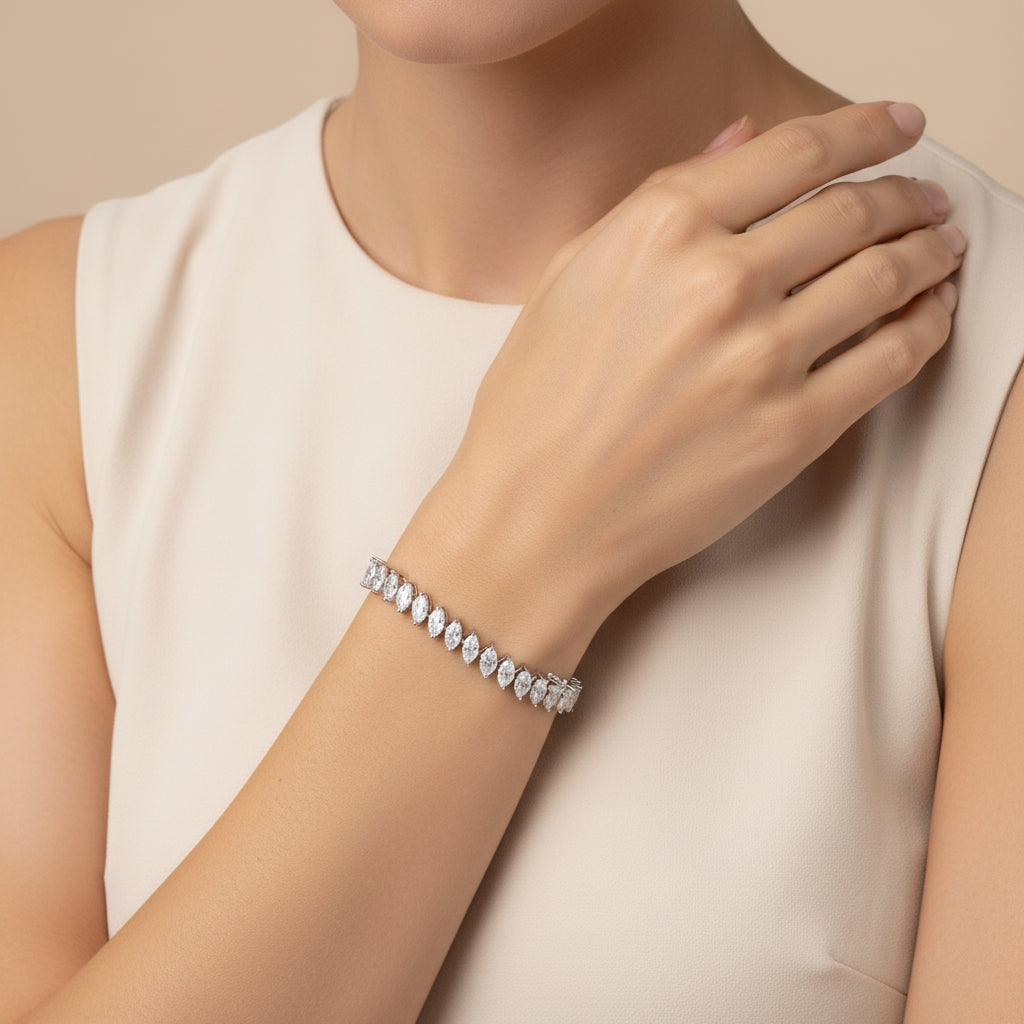 Classic Marquise full bracelet
