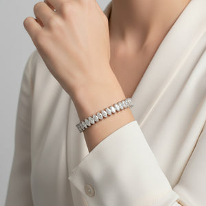 15 Cent Marquise Overall Bangle