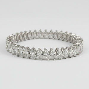 15 Cent Marquise Overall Bangle