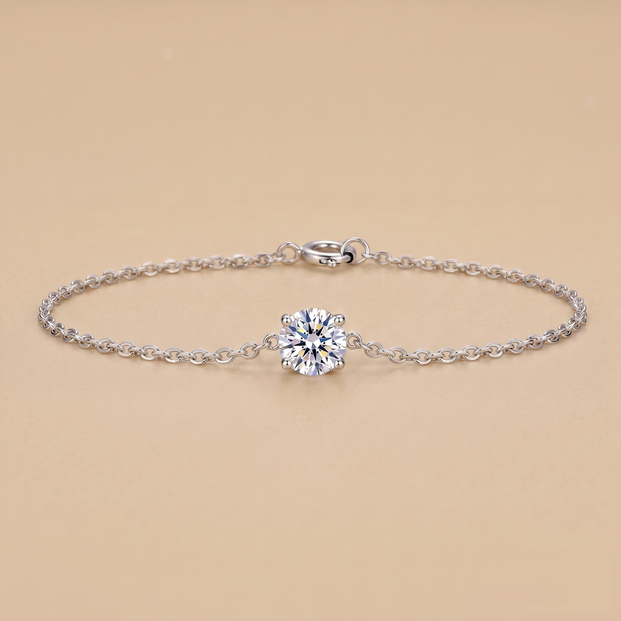 Classic Round Diamond Bracelet