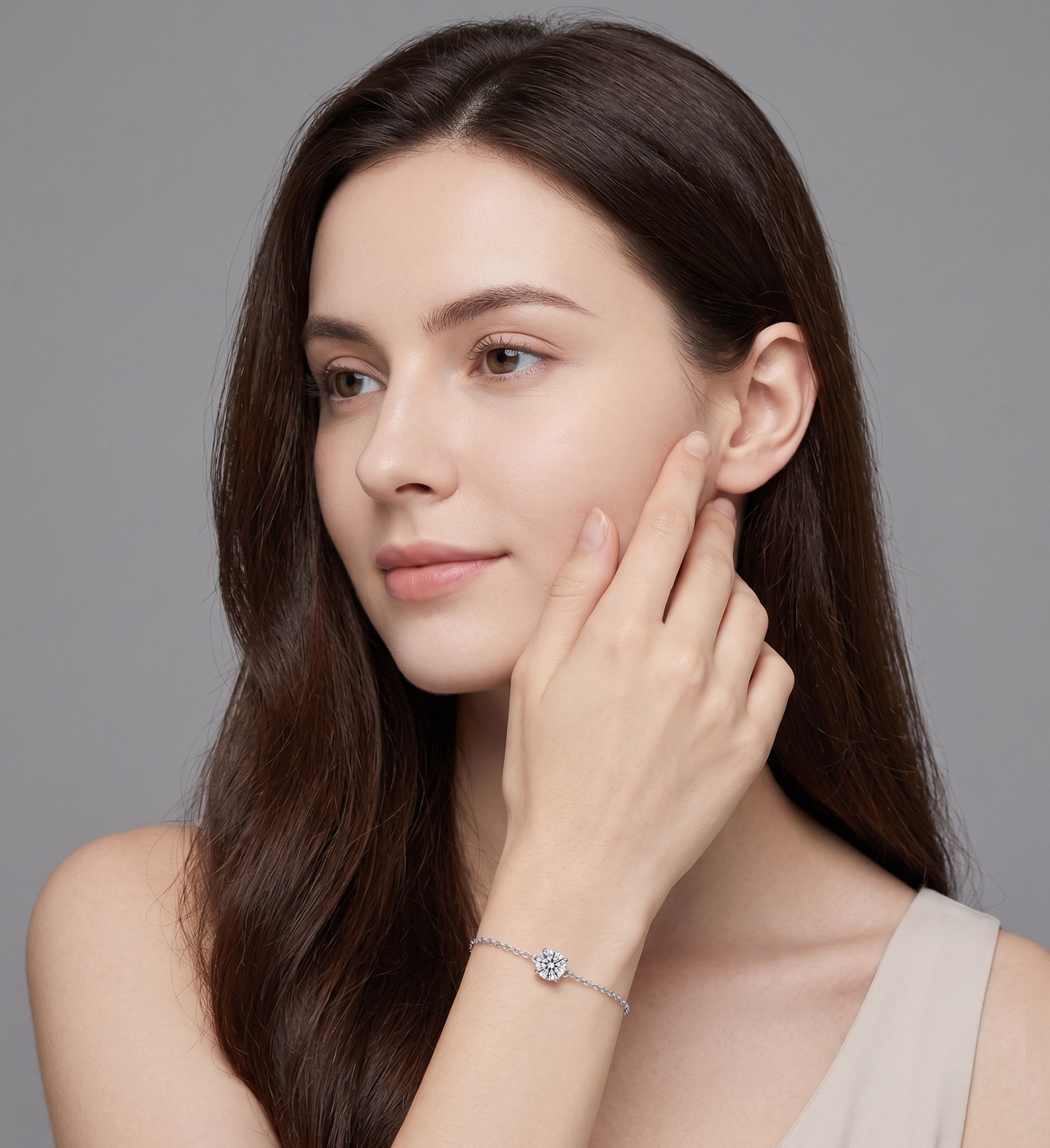 Classic Round Diamond Bracelet