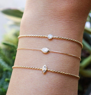 lab grown diamond tennis bracelet