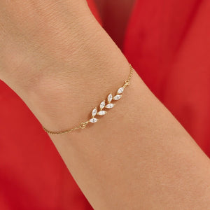 lab grown diamond tennis bracelet