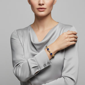 Royal Blue Link Bracelet
