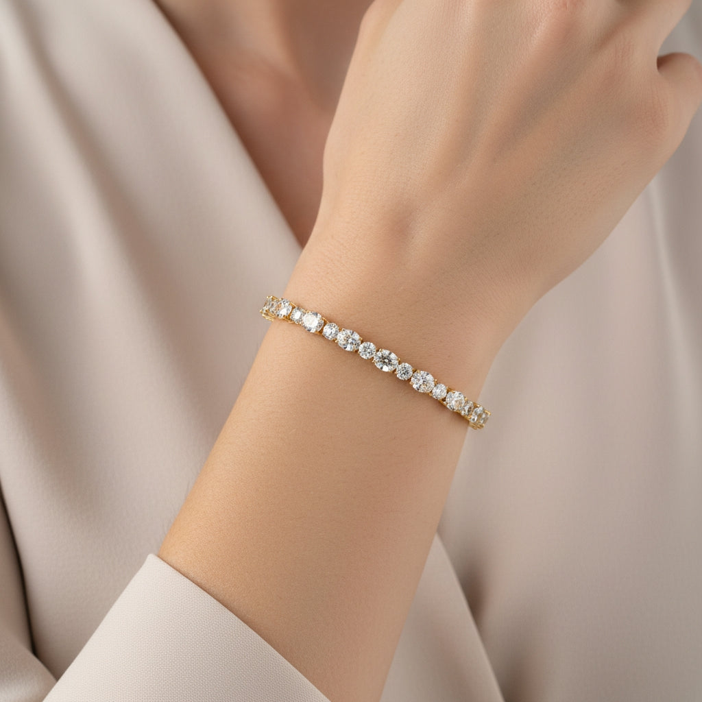 Two-Shape Symphony Bracelet