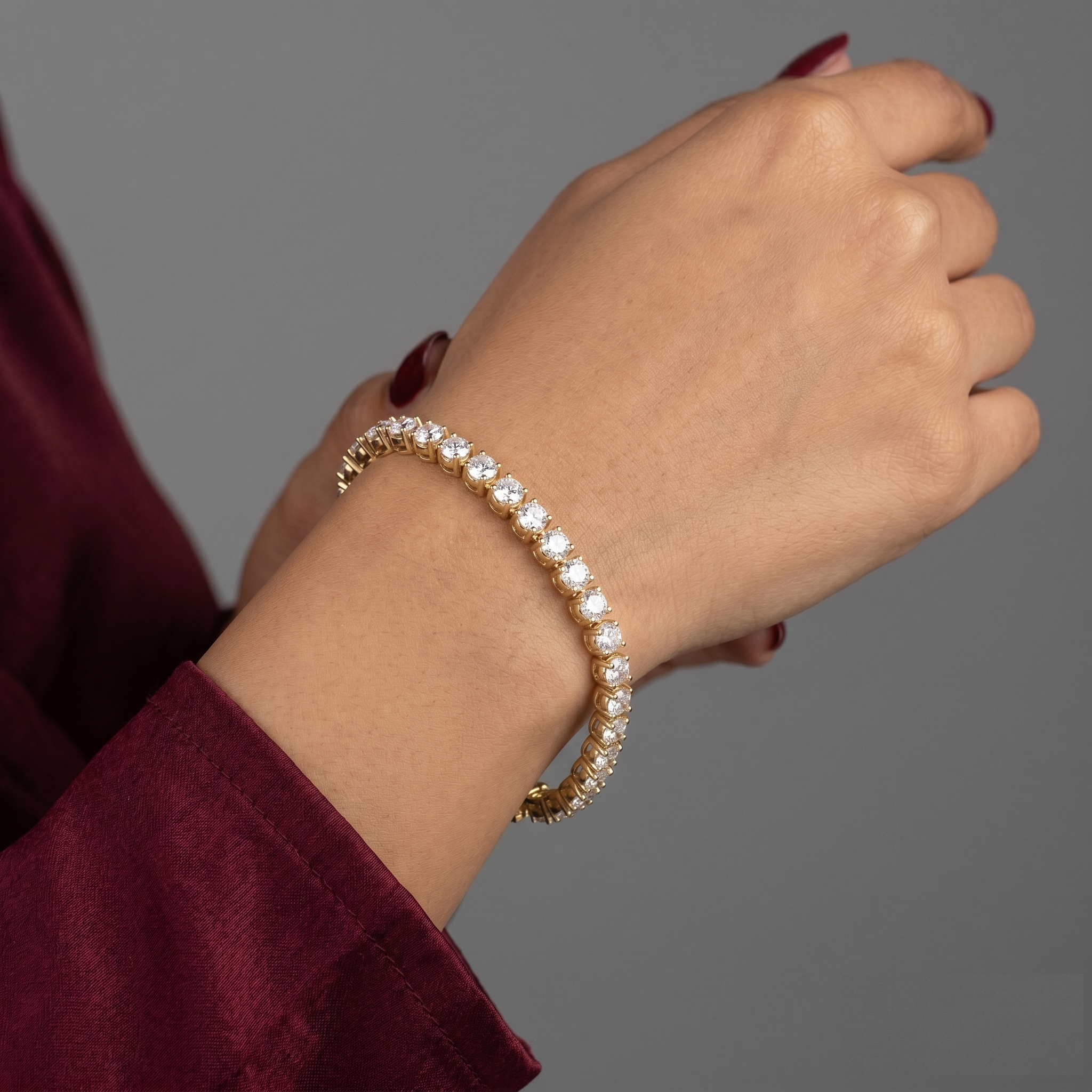 20cent Labgrown Diamond Openable Bangle