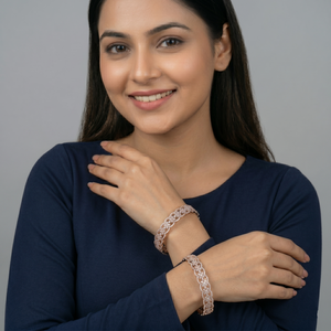 Labgrown Marquise Diamonds Kada Pair