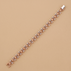 1.5ct X Shape Men's Tennis Bracelet