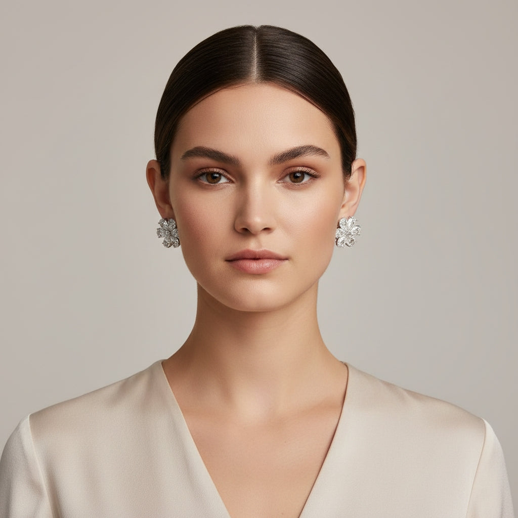 Flower of Sparkle Earrings