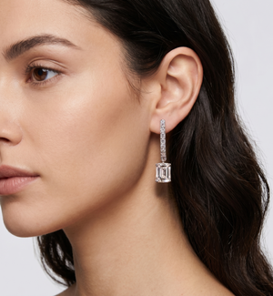 Emerald Hanging Earring