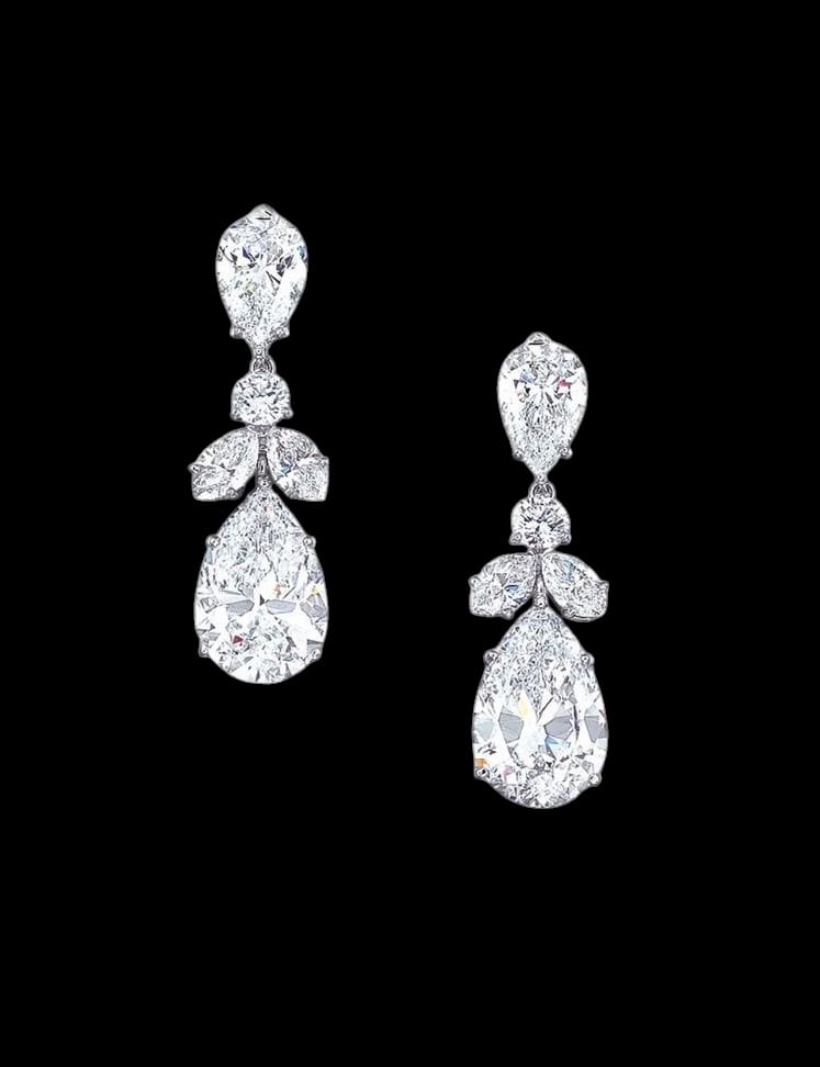 Crystal Dewdrop Earrings