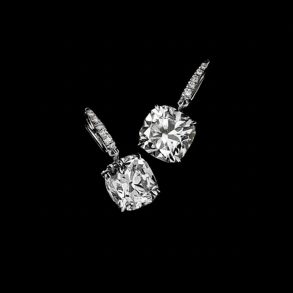Classic Cushion Earrings