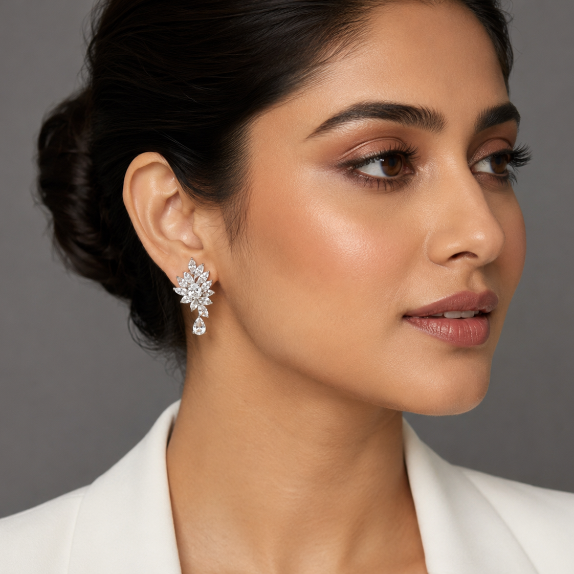 Labgrown Marquise and Oval solitaire fancy studs