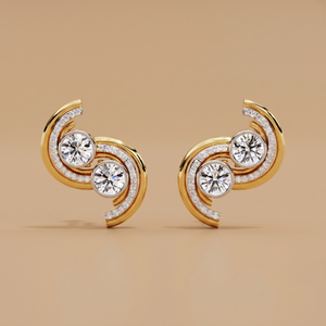 Inarra Atelier BIS-certified 2.04 ct lab-created diamond solitaire drop earrings for women