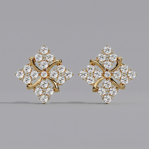 Fancy Square Studs