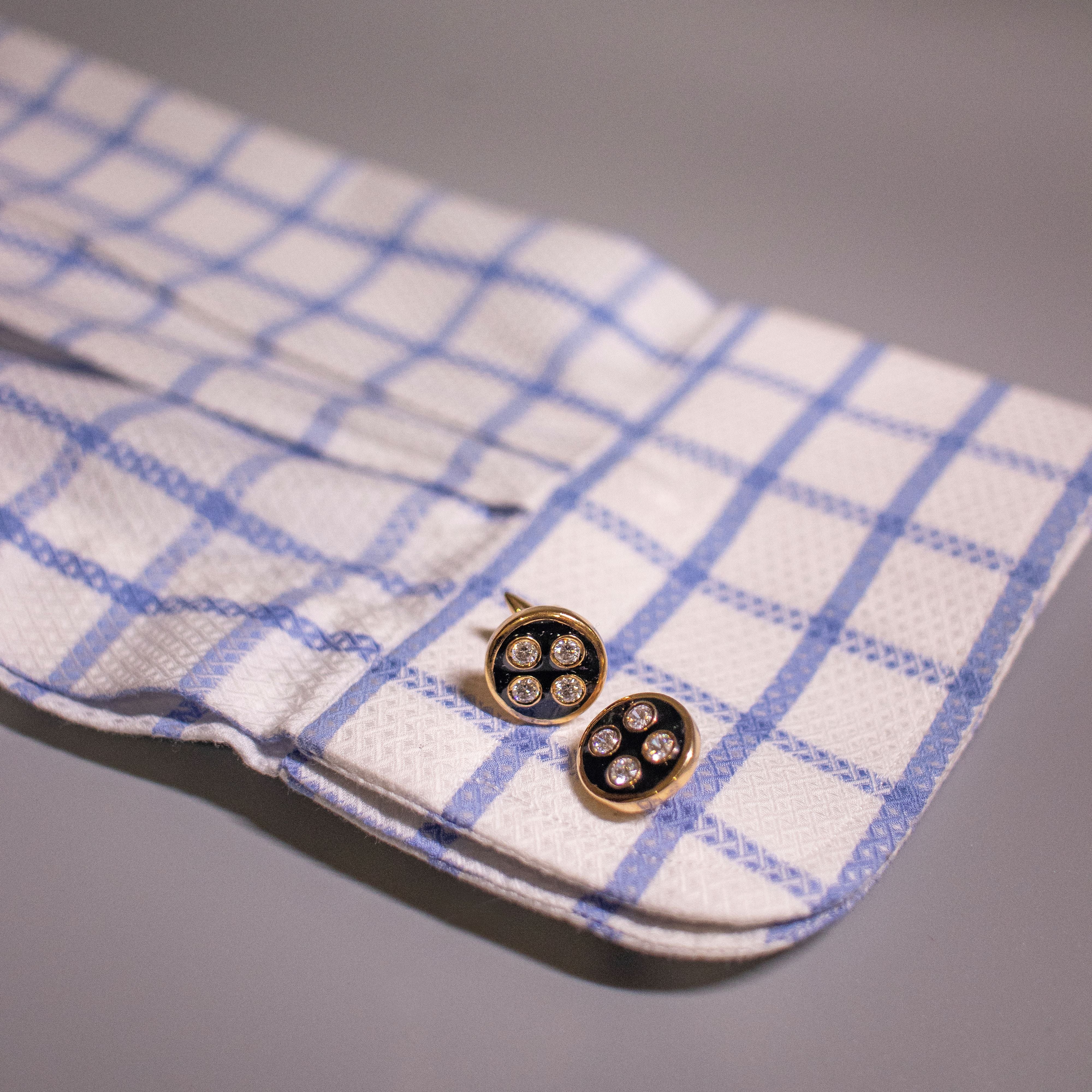 Midnight Orbit Cufflinks