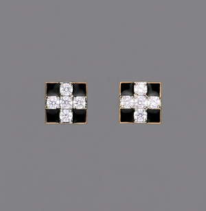 Chessboard cufflinks