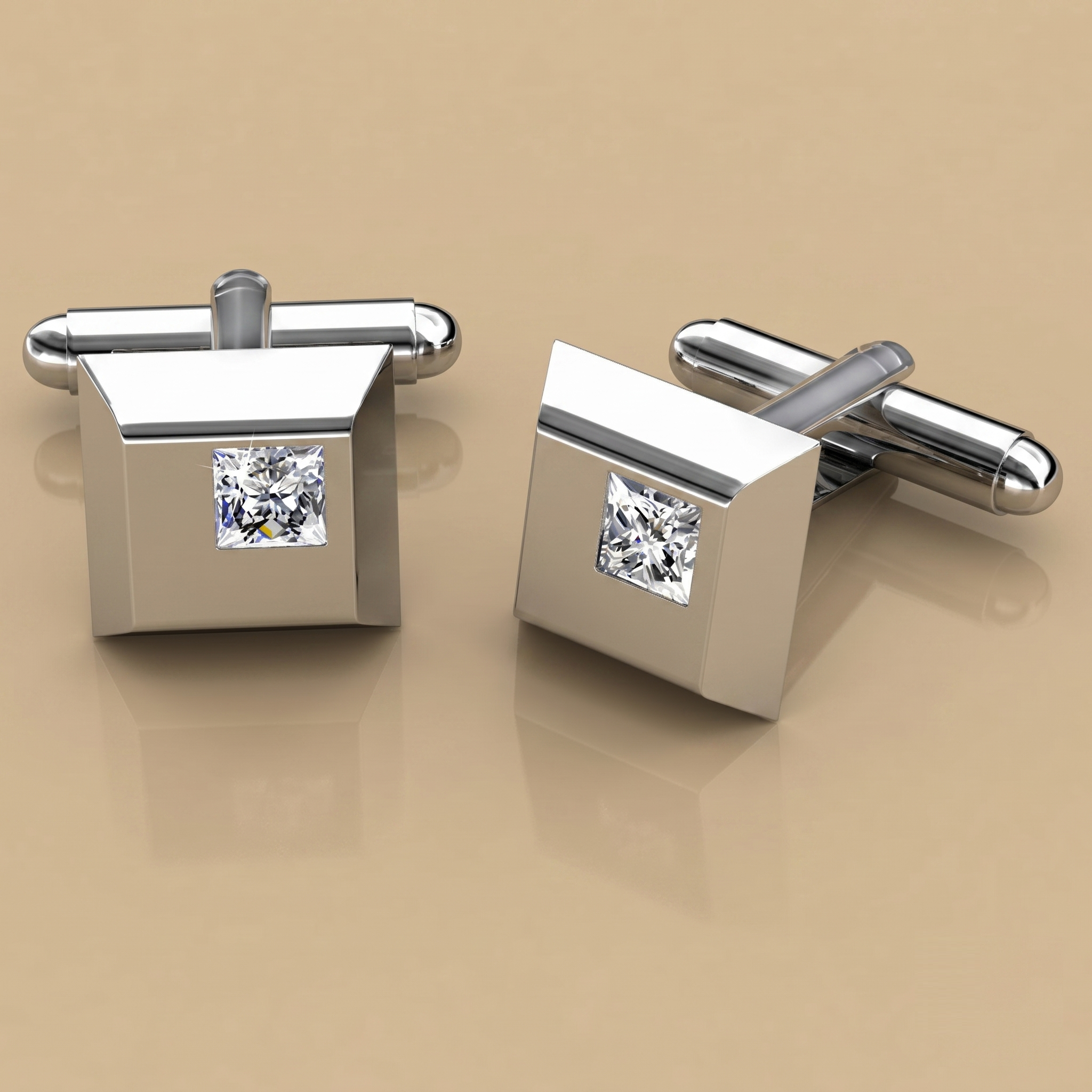 Princess Cube Cufflinks