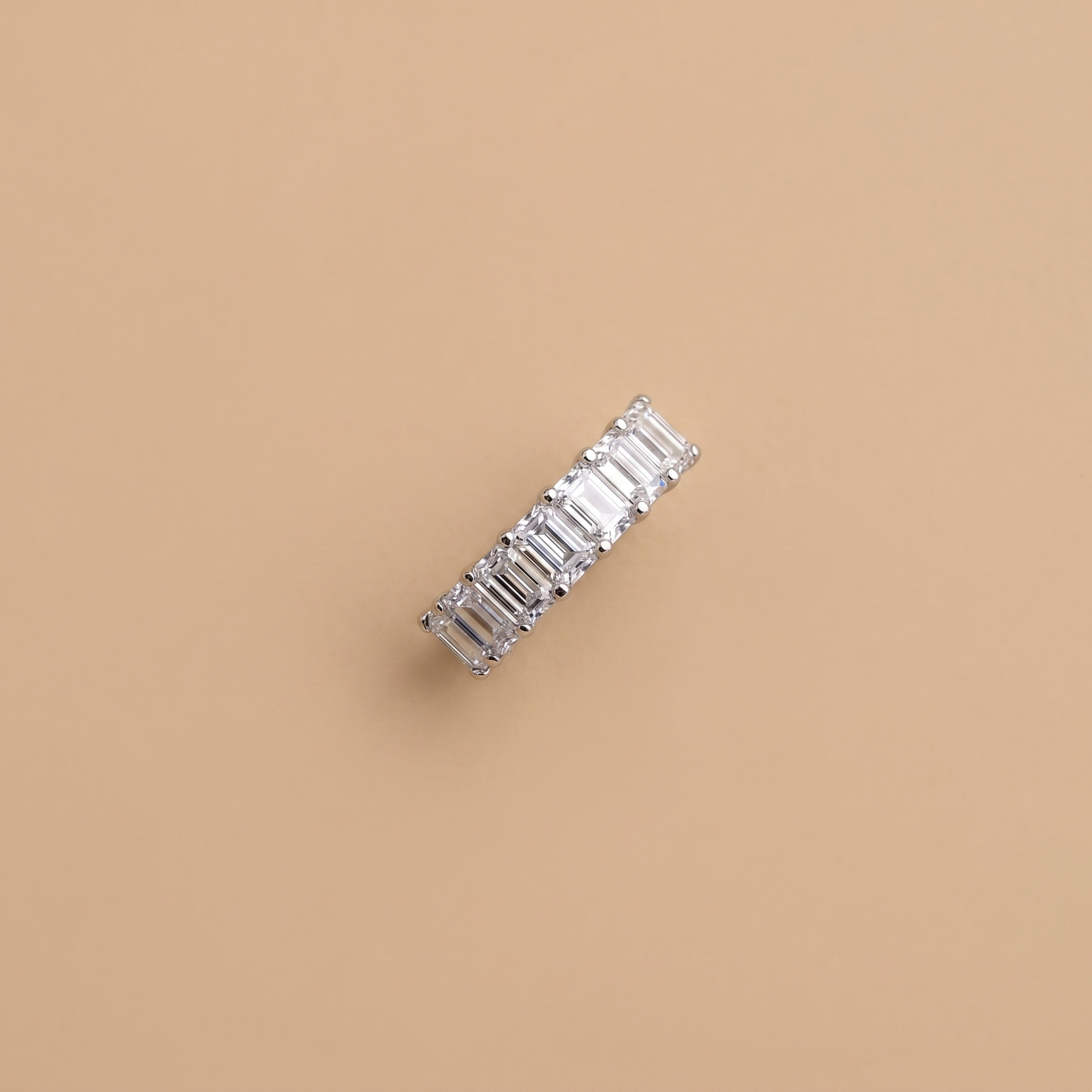 Emerald full eternity band