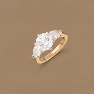 3ct Round Labgrown Solitaire Engagement Ring