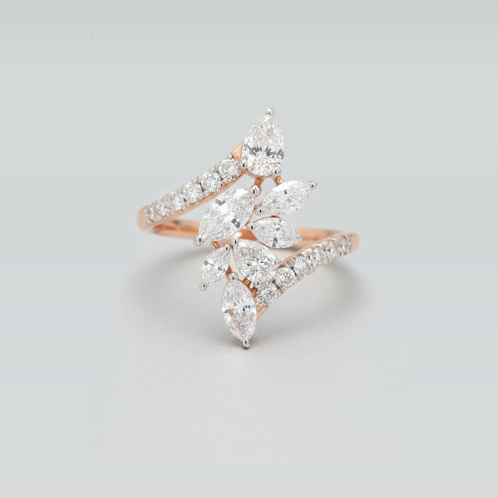 Light Cascade Ring