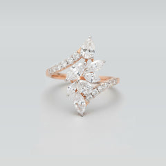 Light Cascade Ring