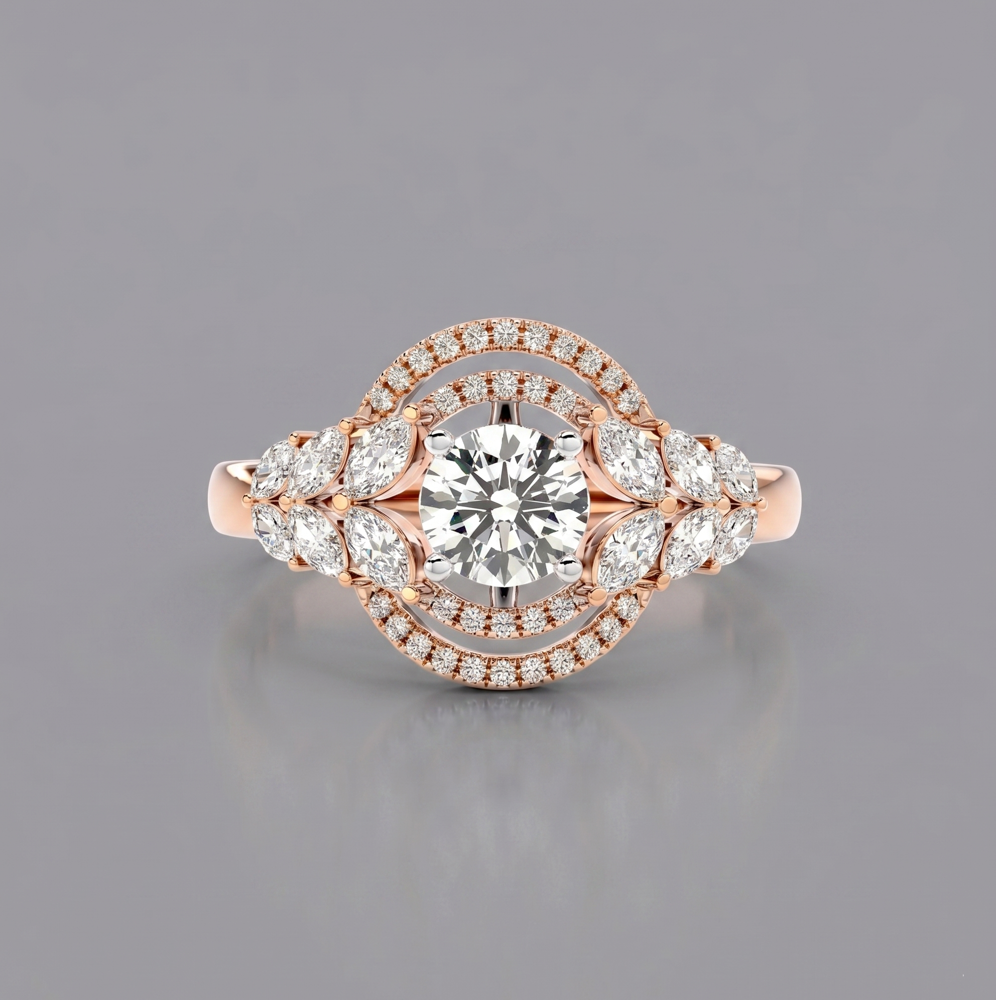 Solitaire Galaxy Ring