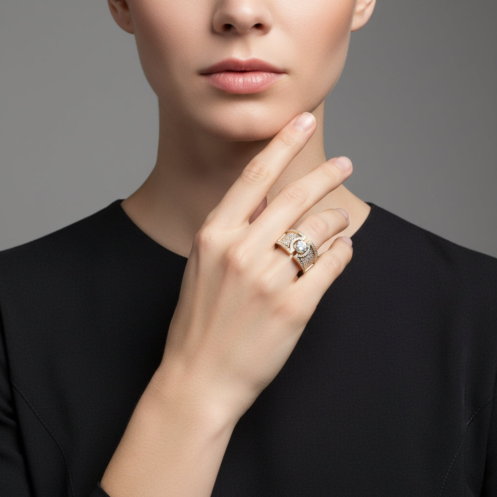 Royal Solitaire Ring