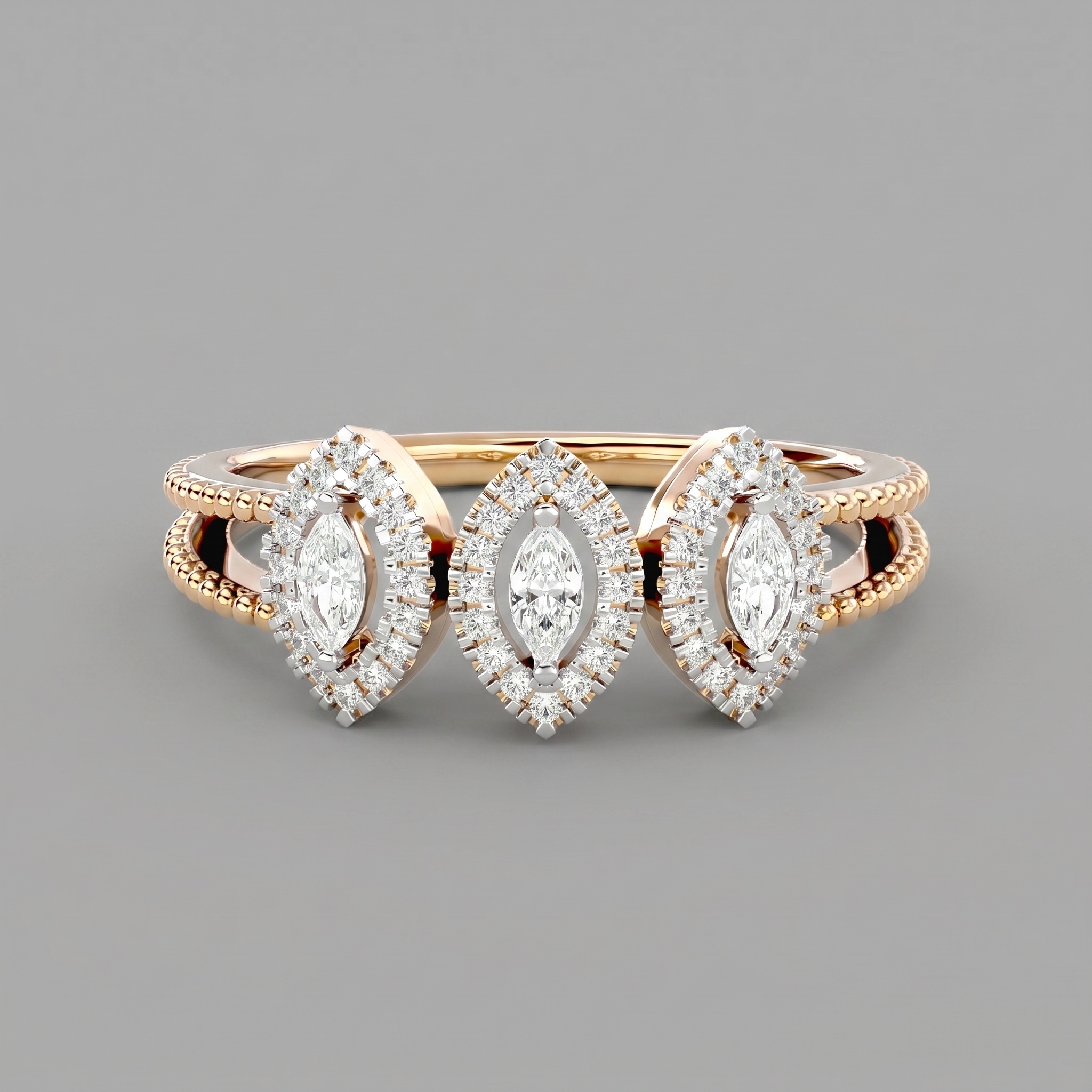 Marquise Trio Ring