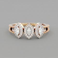 Marquise Trio Ring