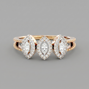 Marquise Trio Ring