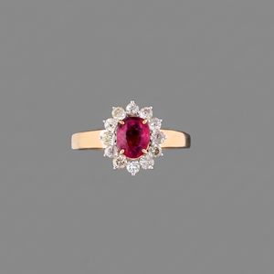 Labgrown Ruby Daily Wear Ring