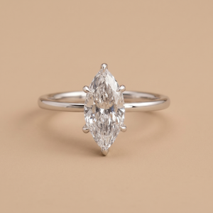 3ct Labgrown Marquise Solitaire engagement ring