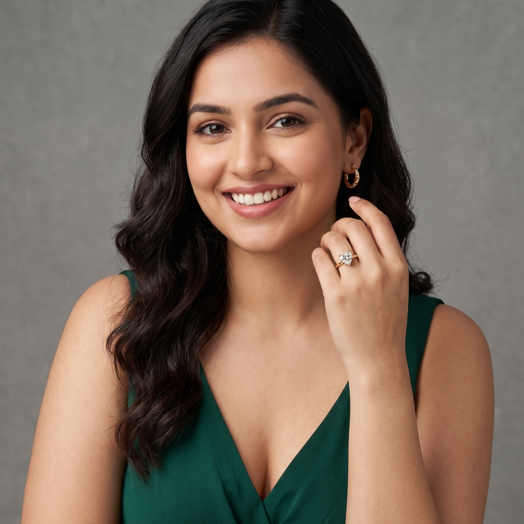 Tiger Claw Heart – 3 ct Statement Lab-Grown Diamond Ring