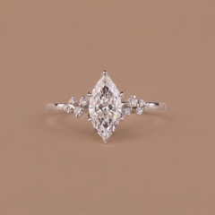 2ct Labgrown Marquise Engagement ring