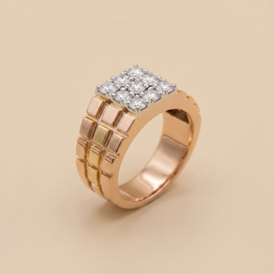 9 Stone Men Labgrown Wedding Ring