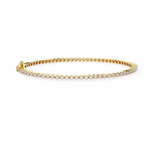 Single Line Diamond Bracelet